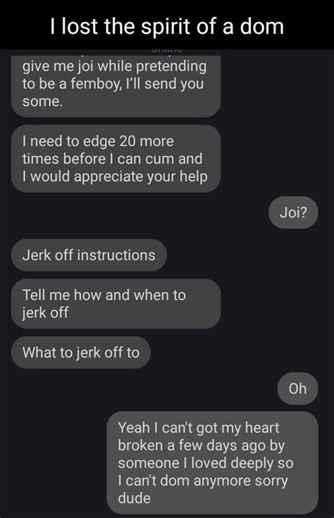 femboy jerk off instructions